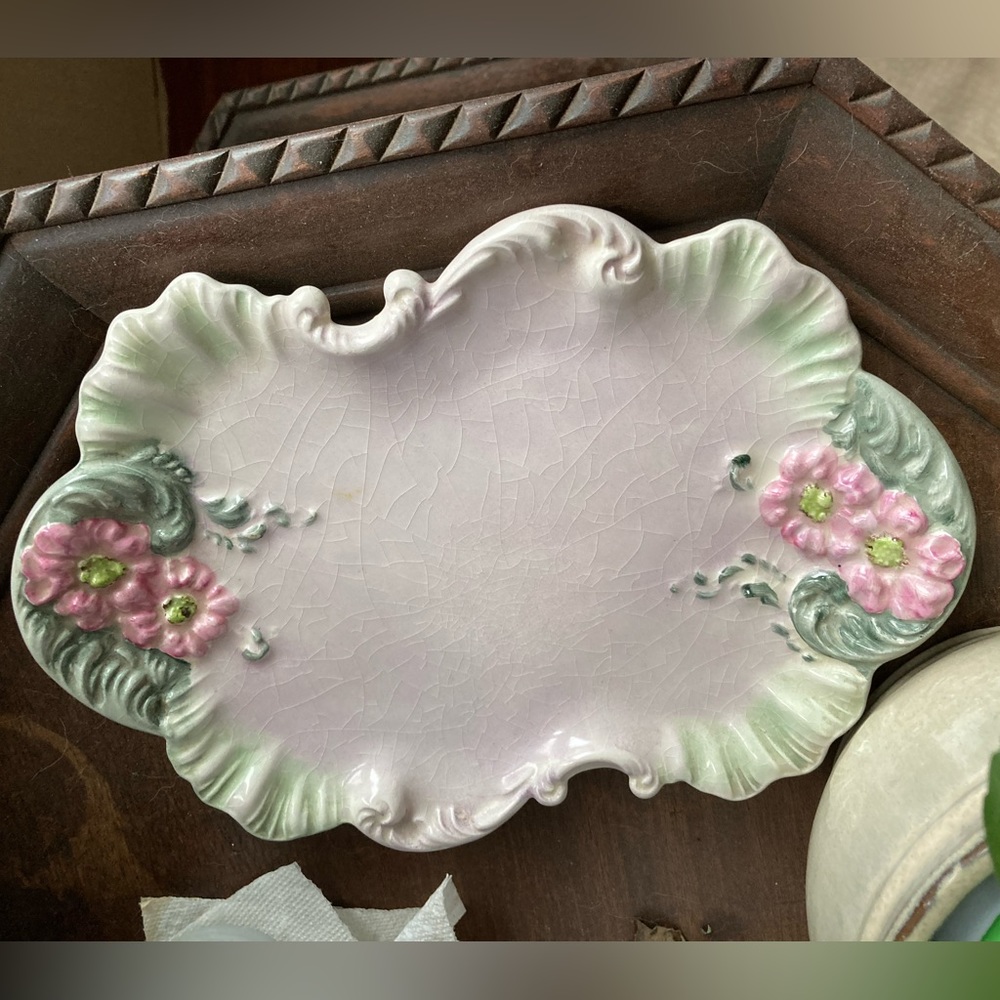Painted Jewelry Dish.